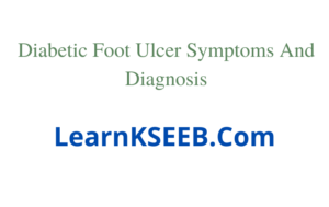 Diabetic Foot Ulcer Symptoms And Diagnosis