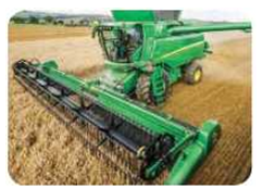 food-production-Combine-harvester-for-harvesting-crops