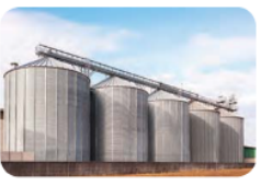 food-production-Grain-silos-for-storing-foodgrains