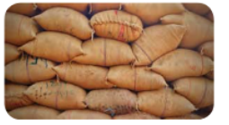 food-production-Grains-stored-in-gunny-bags-in-granary