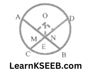 KSEEB Solutions For Class 9 Maths Chapter 10 Circles Exercise 10.4.2