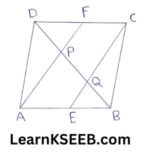 Quadrilaterals Exercise 8.2 Question 5