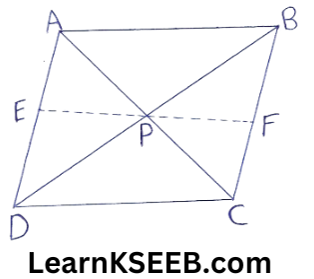 Areas of parallelogram and Triangles Exercise 9.2.4.2