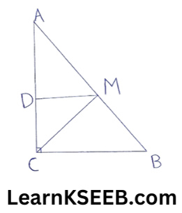 Quadrilaterals Exercise 8.2 Question 7