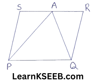 Areas of parallelogram and Triangles Exercise 9.2.6