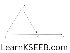 Angle sum property