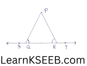 Triangle pqr