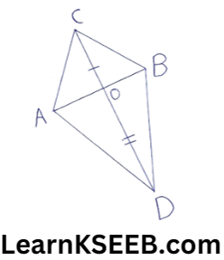 Areas of parallelogram and Triangles Exercise 9.3.4