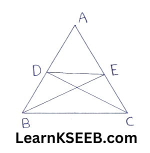 Areas of parallelogram and Triangles Exercise 9.3.7