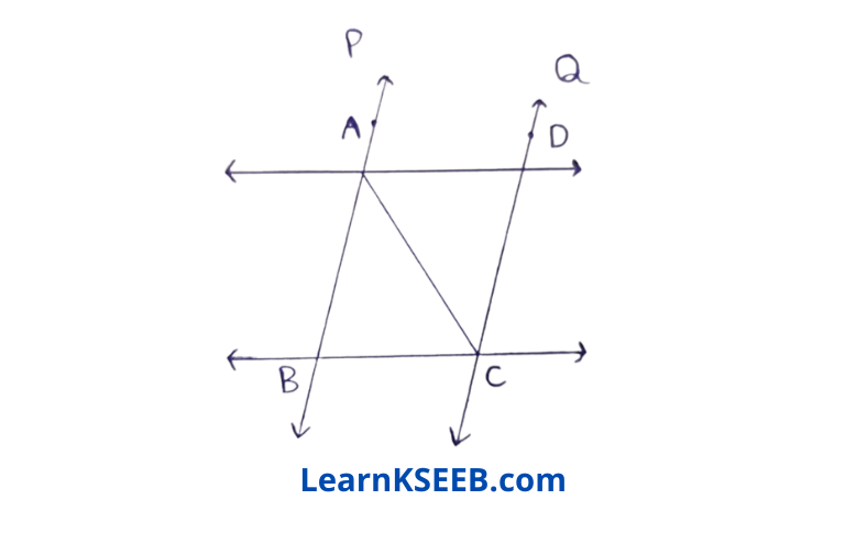 maths Triangles three mark question 7