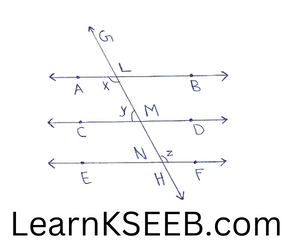 abcdefgl parallel lines
