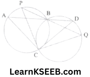 KSEEB Solutions For Class 9 Maths Chapter 10 Circles Exercise 10.5.9
