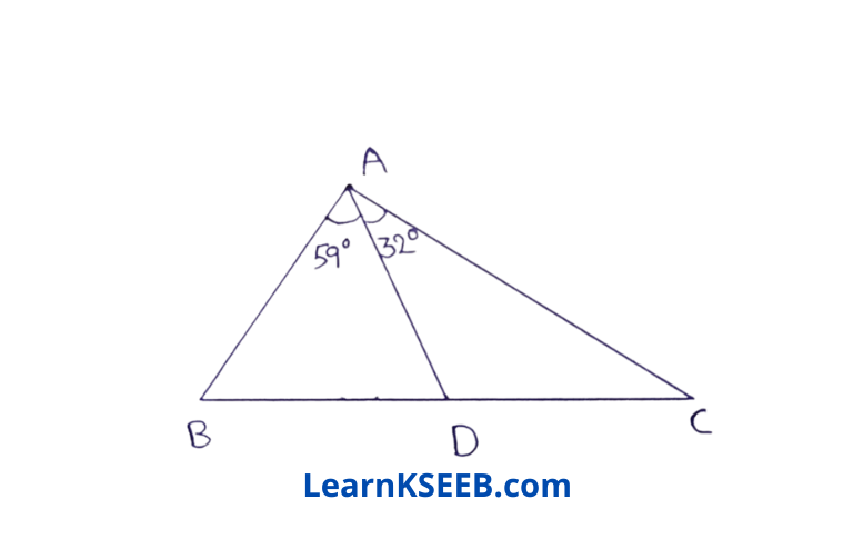 maths Triangles three mark question 4