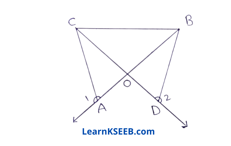maths Triangles three mark question 5