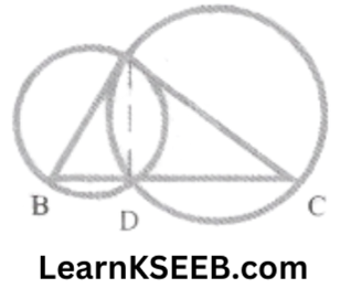 KSEEB Solutions For Class 9 Maths Chapter 10 Circles Exercise 10.5.10