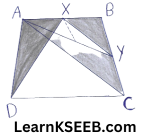 Areas of parallelogram and Triangles Exercise 9.3.13