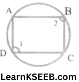 KSEEB Solutions For Class 9 Maths Chapter 10 Circles Exercise 10.5.12