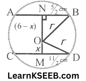 KSEEB Solutions For Class 9 Maths Chapter 10 Circles Exercise 10.6.2