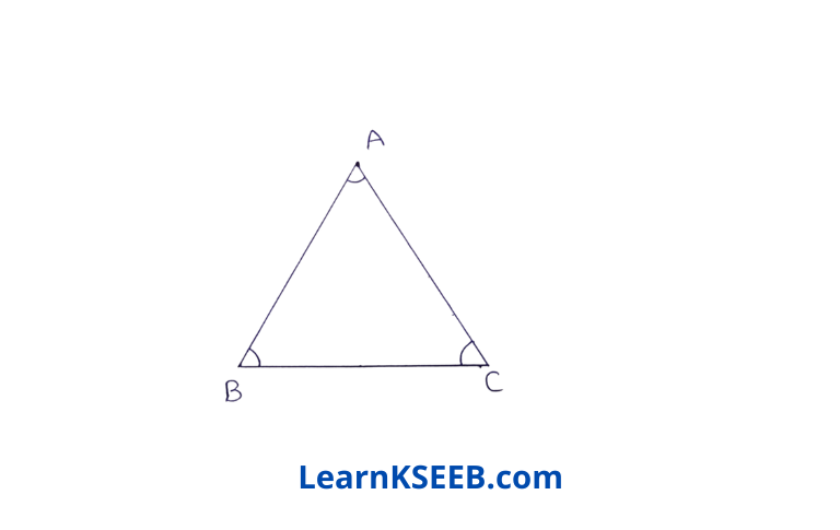 maths Triangles two mark question 7