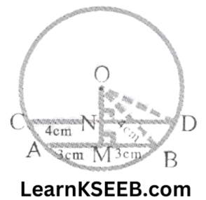 KSEEB Solutions For Class 9 Maths Chapter 10 Circles Exercise 10.6.3