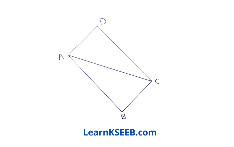 maths Triangles two mark question 3