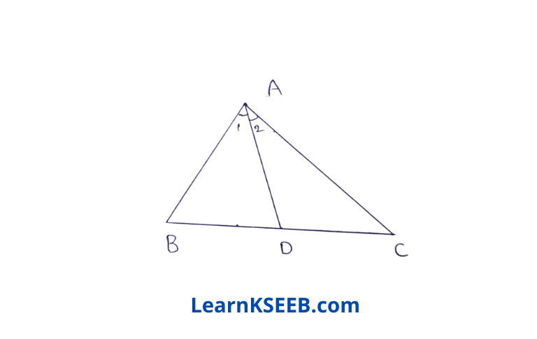 maths Triangles two mark question 5