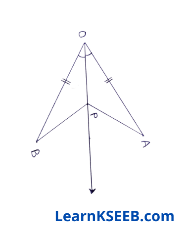 maths Triangles one mark question 10