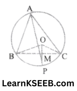 KSEEB Solutions For Class 9 Maths Chapter 10 Circles Exercise 10.6.10