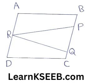 Areas of parallelogram and Triangles 4