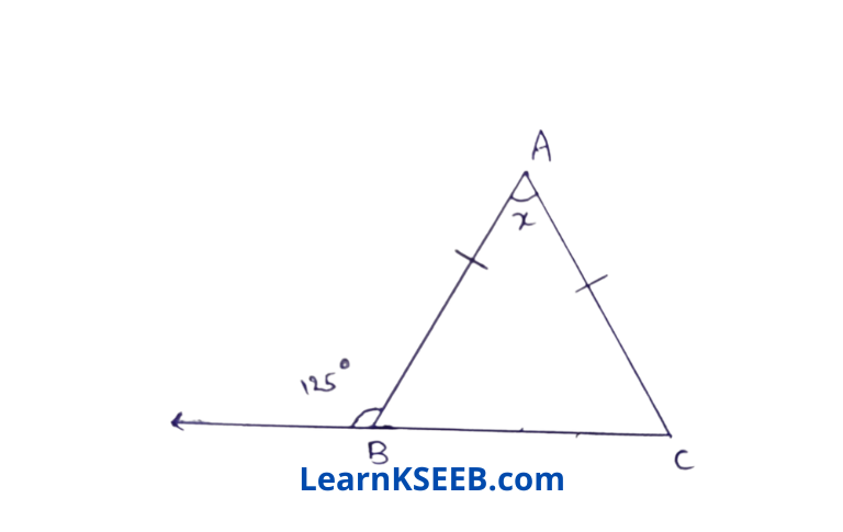 maths Triangles one mark question 3