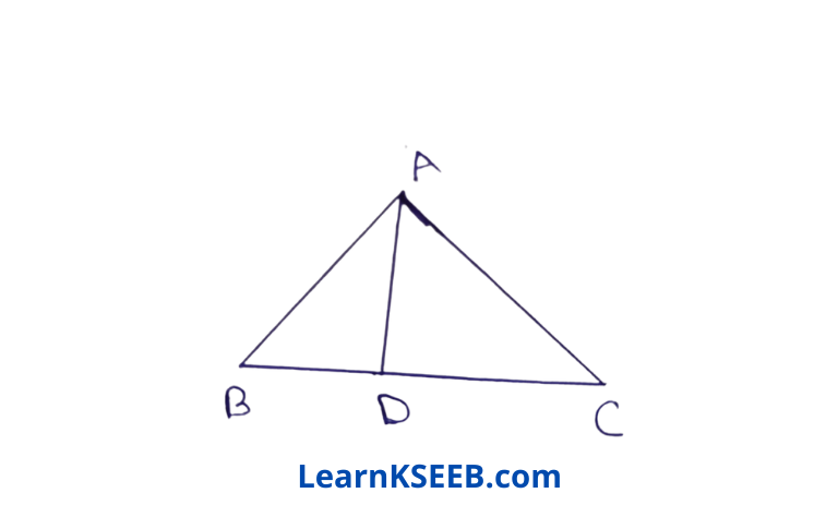 maths Triangles one mark questions 5