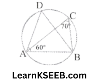 KSEEB Solutions For Class 9 Maths Chapter 10 Circles Two Mark Questions 6