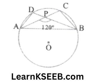 KSEEB Solutions For Class 9 Maths Chapter 10 Circles Two Mark Questions 7