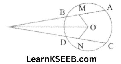 KSEEB Solutions For Class 9 Maths Chapter 10 Circles Three Mark Questions 5