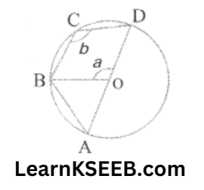 KSEEB Solutions For Class 9 Maths Chapter 10 Circles Three Mark Questions 7