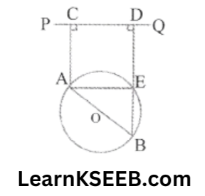 KSEEB Solutions For Class 9 Maths Chapter 10 Circles Three Mark Questions 9