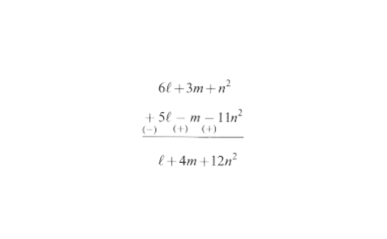KSEEB Solutions For Class 8 Chapter 6 Algebraic Expressions And Identities Additional Problems Question 7(2)