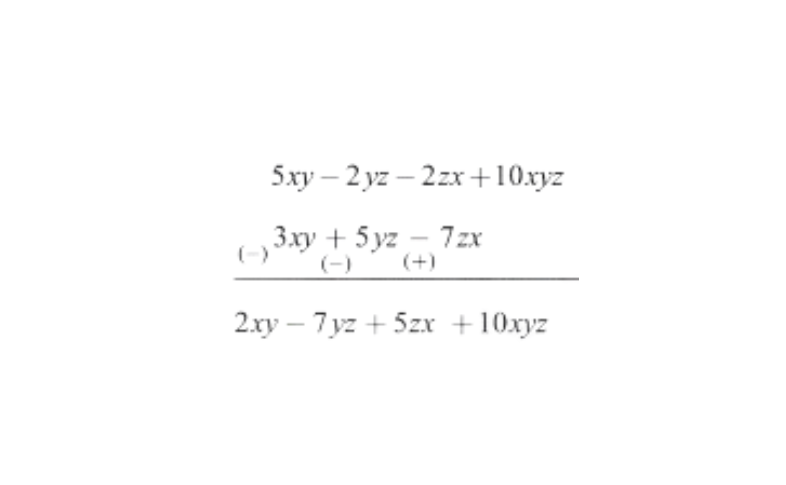 KSEEB Solutions For Class 8 Chapter 6 Algebraic Expressions And Identities Exercise 6.1 Question 4(b)