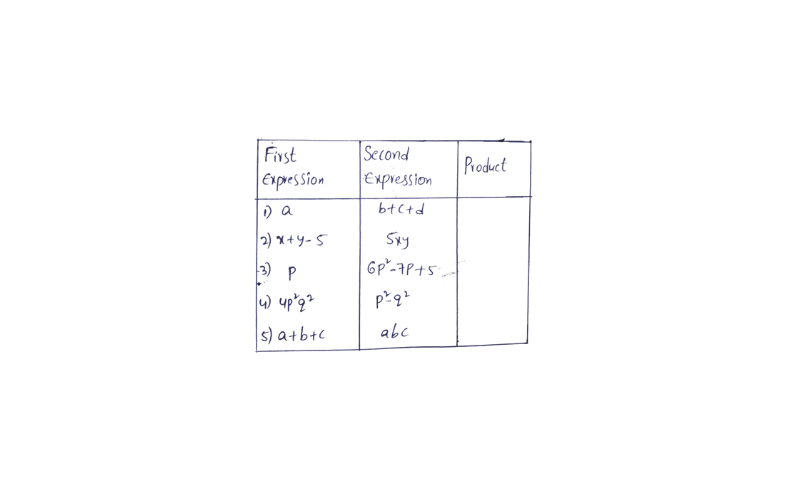 KSEEB Solutions For Class 8 Chapter 6 Algebraic Expressions And Identities Exercise 6.3 Question 2