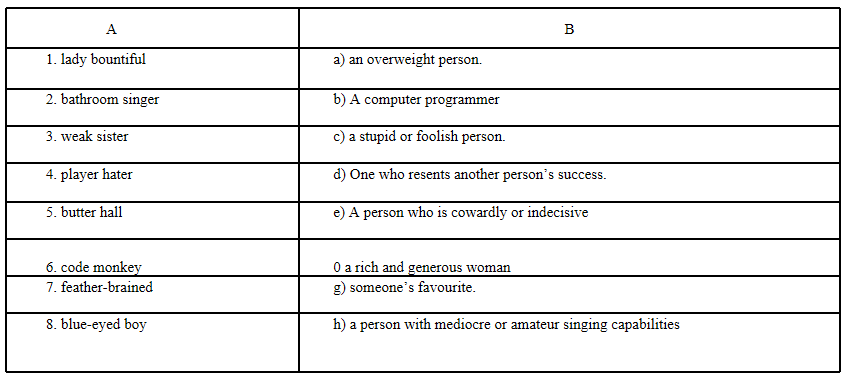 Derogatory  Terms 