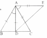 AC =AE, AB = AD, and ∠BAD = ∠EAC S.T. BC = DE
