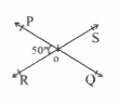 PQ and RS are two lines intersecting at O