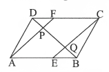 Quadrilateral and triangle