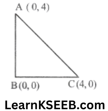 KSEEB Solutions For Class 9 Maths Chapter 3 Coordinate Geometry Additional problem 9