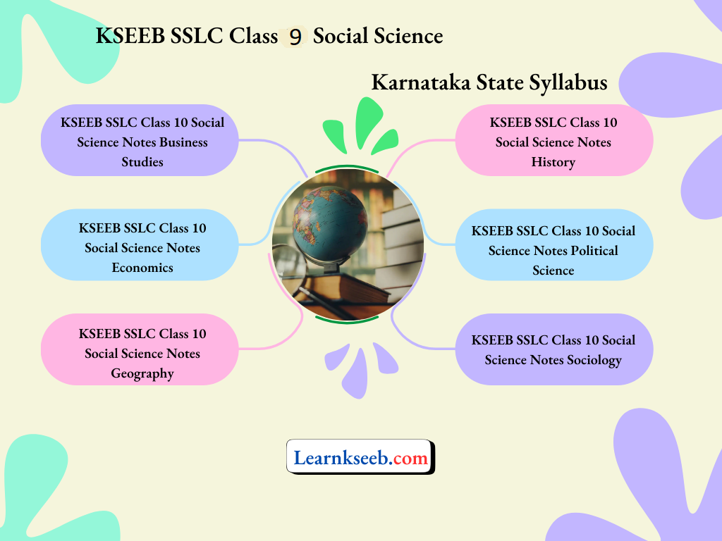 KSEEB Solutions for Class 9 Social Science Karnataka State Syllabus