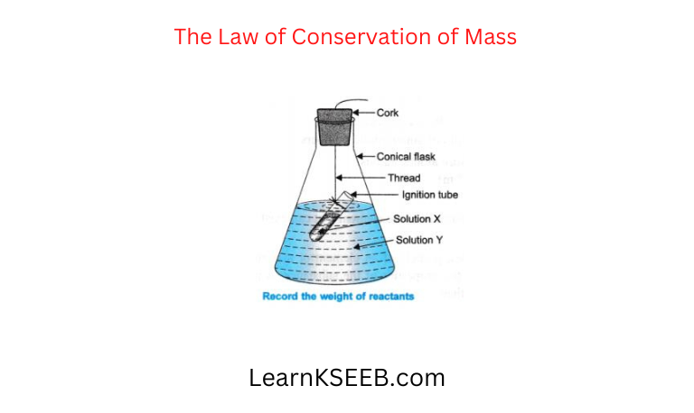 Law of Conservation