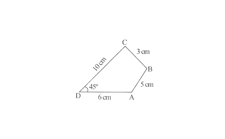 KSEEB Solutions For Class 8 Chapter 7 Practical Geometry Additional Problems Question 5(1)