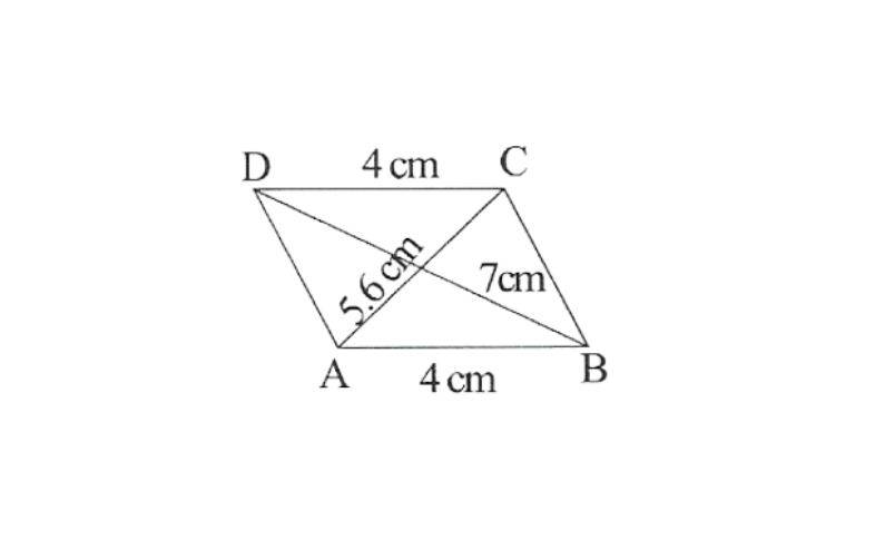 KSEEB Solutions For Class 8 Chapter 7 Practical Geometry Additional Problems Question 7(1)