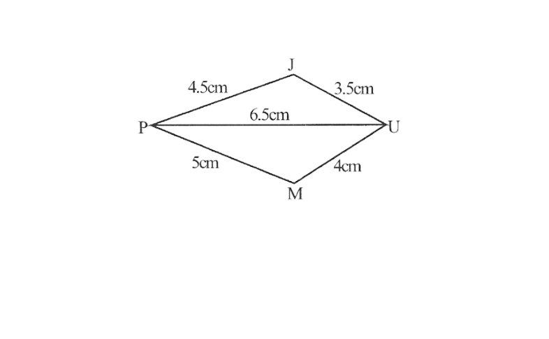 KSEEB Solutions For Class 8 Chapter 7 Practical Geometry Exercise 7.1 Question 2(1)
