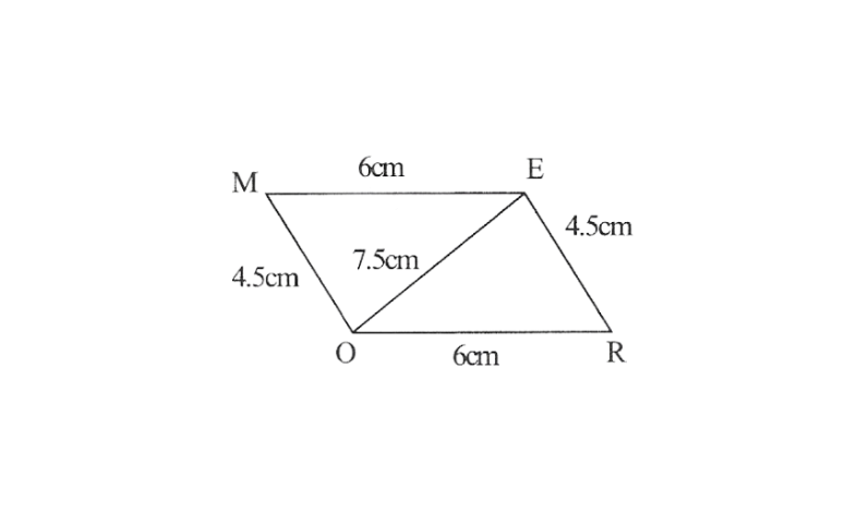 KSEEB Solutions For Class 8 Chapter 7 Practical Geometry Exercise 7.1 Question 3(1)